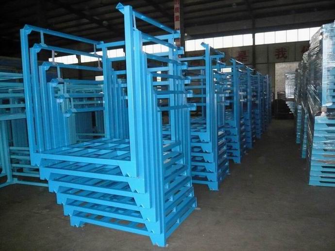 倉儲(chǔ)貨架之堆垛式巧固架，提高倉庫利用率