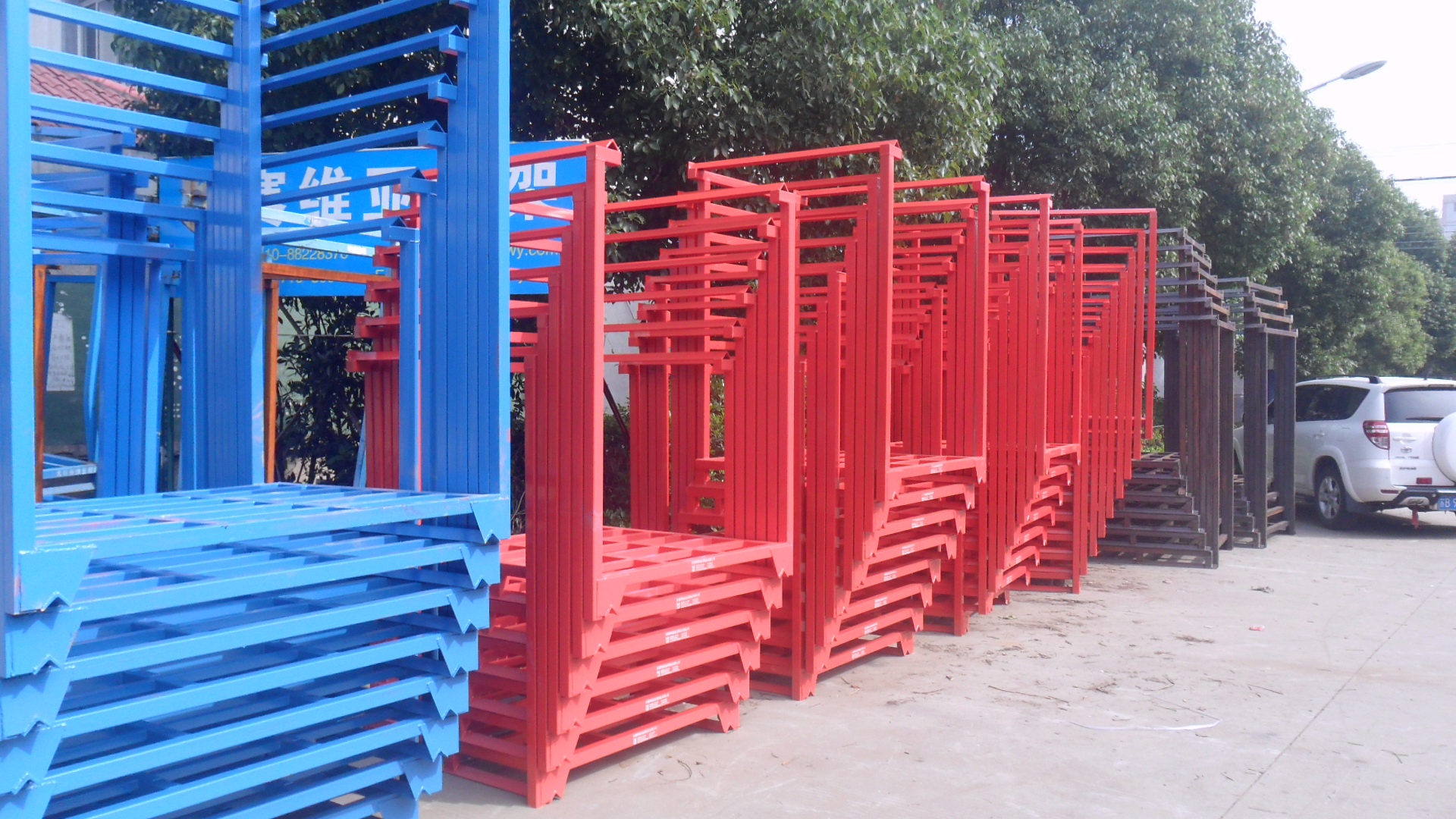 倉儲(chǔ)貨架之堆垛式巧固架，提高倉庫利用率